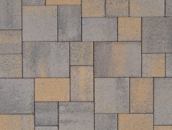 courtyard stone dark gray copper charcoal color